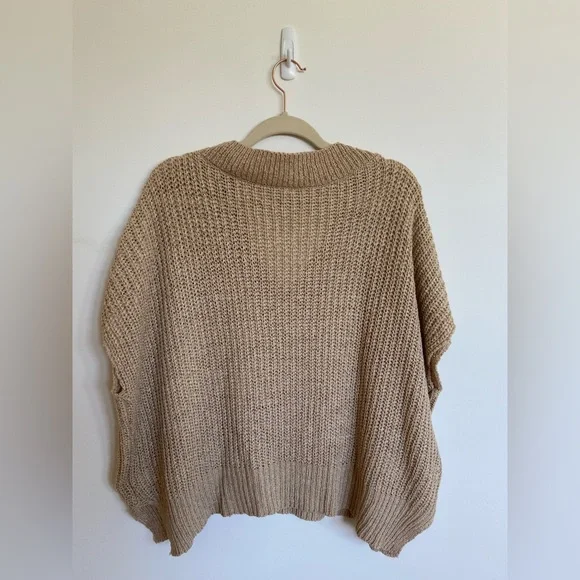 Wishlist Sweater Vest in Beige/Tan, Size Small/Medium - Picture 6 of 8